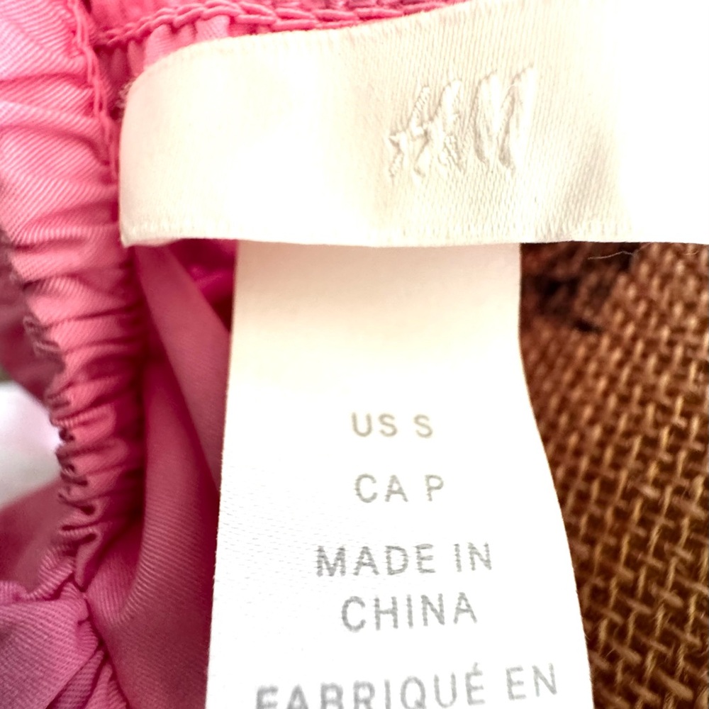 H&M Pink Ruched Detail Dress - Picture 7 of 7